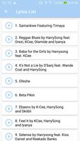 Harrysong: Top Songs & Lyrics ภาพหน้าจอ 1