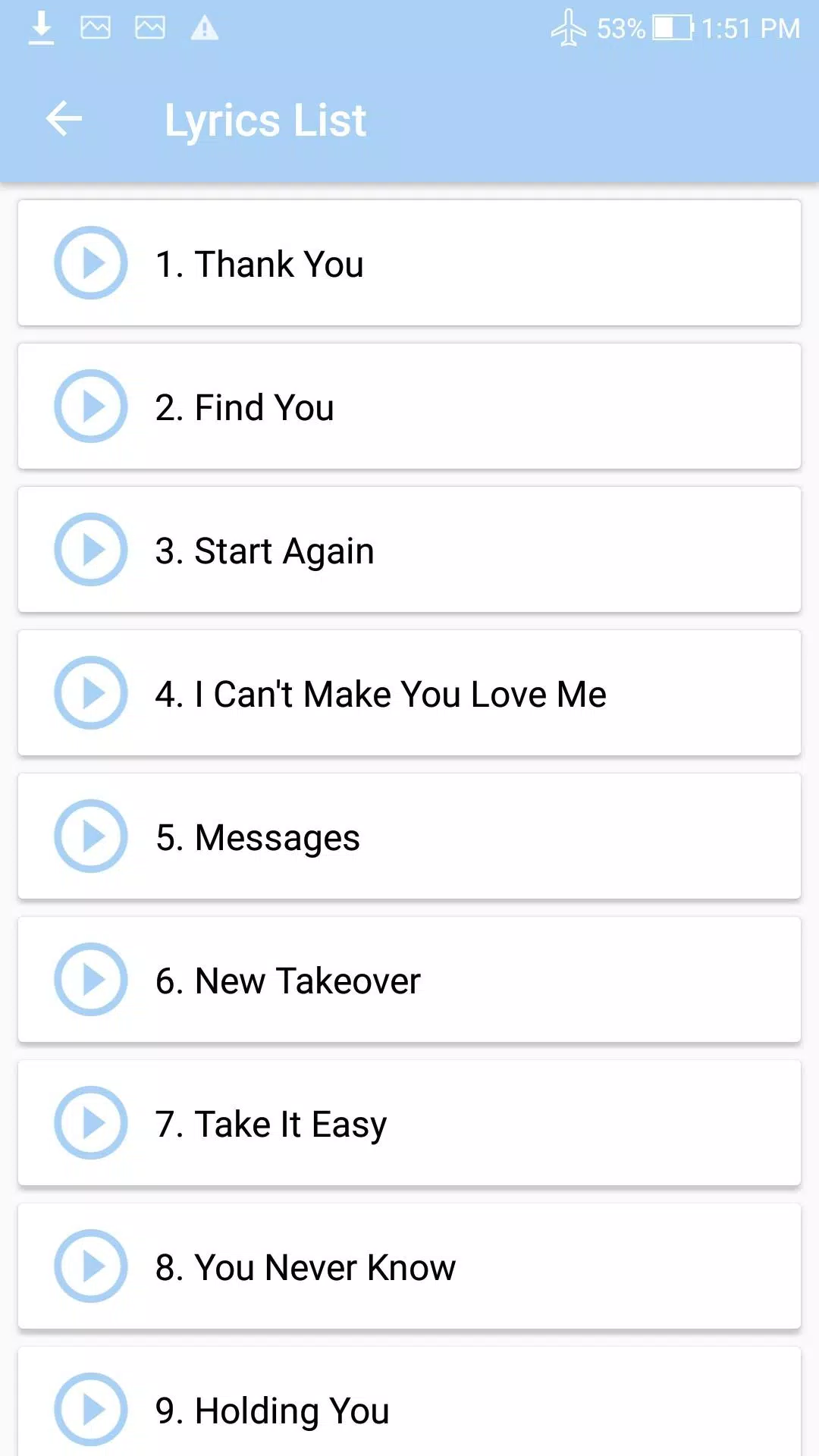 Stan Walker Top Song Lyrics APK for Android Download