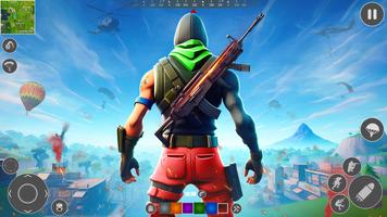 Fort Fight Night Battle Royale تصوير الشاشة 1