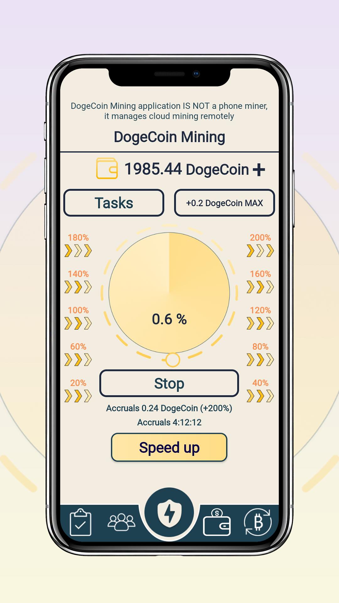 clank app dogecoin