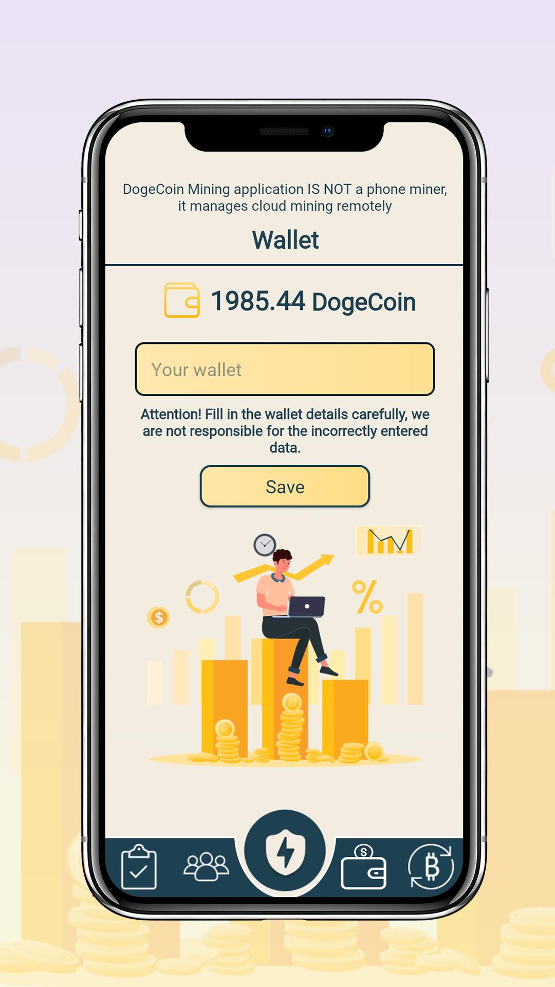 dogecoin mining on android