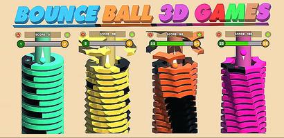 Jumping Ball Game: Bounce 3D पोस्टर