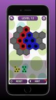 Dot Hexa Block Puzzle Game Affiche