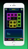 Glow Block Puzzle Game স্ক্রিনশট 1