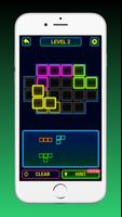Glow Block Puzzle Game স্ক্রিনশট 2