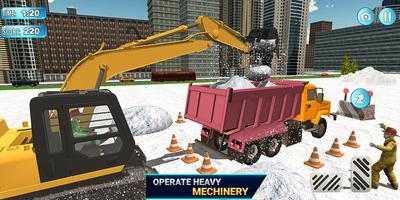 Mega Snow Excavator Machine Si screenshot 2