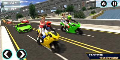 Motorbike Taxi Bike Driver screenshot 2