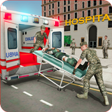 Army Ambulance Driving Rescue Operation Zeichen