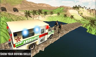 Army Ambulance Driving Rescue Operation Screenshot 1