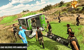 Army Ambulance Driving Rescue Operation Screenshot 2