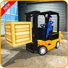 Cargo Forklift Driving Simulat icône