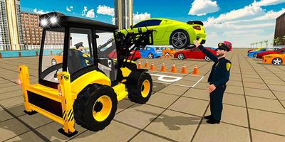 Poster Cargo Forklift Driving Simulat