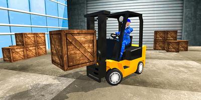Cargo Forklift Driving Simulat screenshot 2