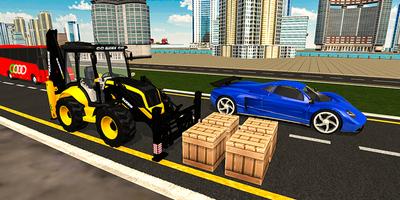 Cargo Forklift Driving Simulat imagem de tela 3
