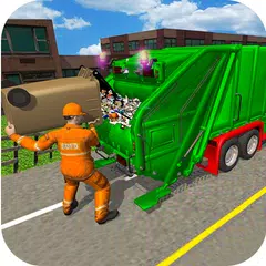 City Trash Truck Simulator-Waste Transporter 2019 APK download