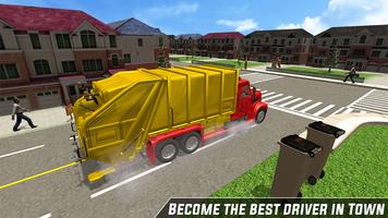 City Trash Truck Simulator-Waste Transporter 2019 screenshot 2