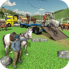 Derby Horse Transport Truck Driver-Horse Stunt 19 APK download