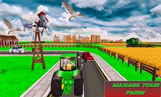 Mega Tractor Simulator - Farmer Life पोस्टर