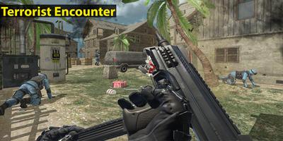 FPS Terrorist Encounter Shooti capture d'écran 1