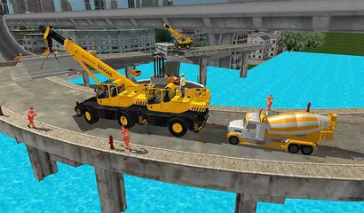 Grand Bridge Construction Simu APK download