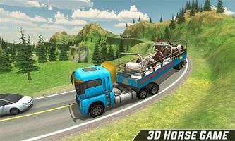 Horse Stunt Racing Manager - Horse Truck 2019 پوسٹر