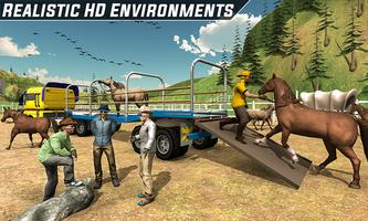 برنامه‌نما Horse Stunt Racing Manager - Horse Truck 2019 عکس از صفحه