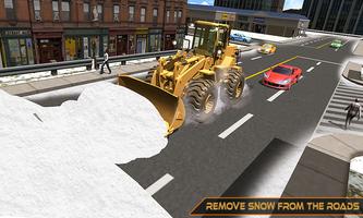 Snow Heavy Excavator Loader Simulator 19 ảnh chụp màn hình 1