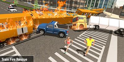 Train Fire Rescue Simulator 20 poster