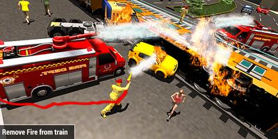 Train Fire Rescue Simulator 20 screenshot 2