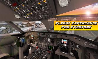 Plane Pilot Flight Simulator Affiche