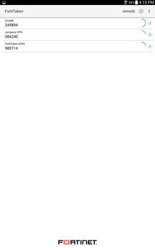 FortiToken Mobile 截图 2
