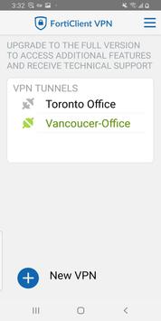 FortiClient VPN 截图 1