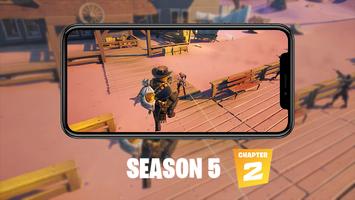 BATTLE ROYALE CHAPTER 3 पोस्टर
