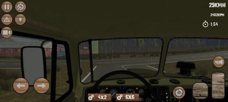 Russian Truck Simulator capture d'écran 2