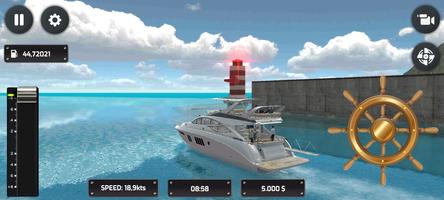 Poster Simulatore di yacht realistico