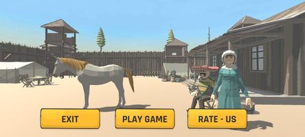 Simulateur de Cheval de Cowboy capture d'écran 1