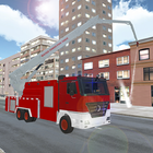 Camion de Pompier Réaliste icône