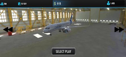 1 Schermata simulatore di aeroplano