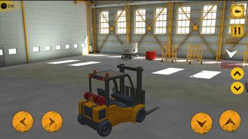 برنامه‌نما Forklift Simulator: Hangar عکس از صفحه