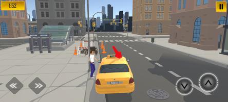 Simulateur de Taxi Réel Affiche