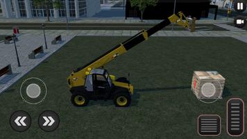 Telehandler Simulator:Forklift ảnh chụp màn hình 1