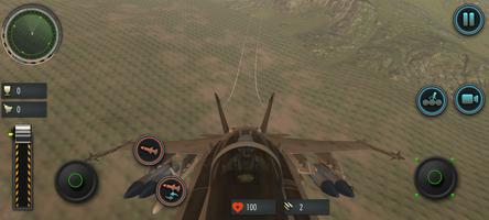 برنامه‌نما Fighter Jet Plane Simulator عکس از صفحه