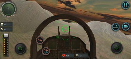 برنامه‌نما Fighter Jet Plane Simulator عکس از صفحه
