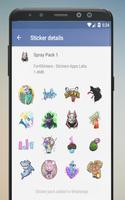 fortninte Sticker skin for WhatsApp تصوير الشاشة 3