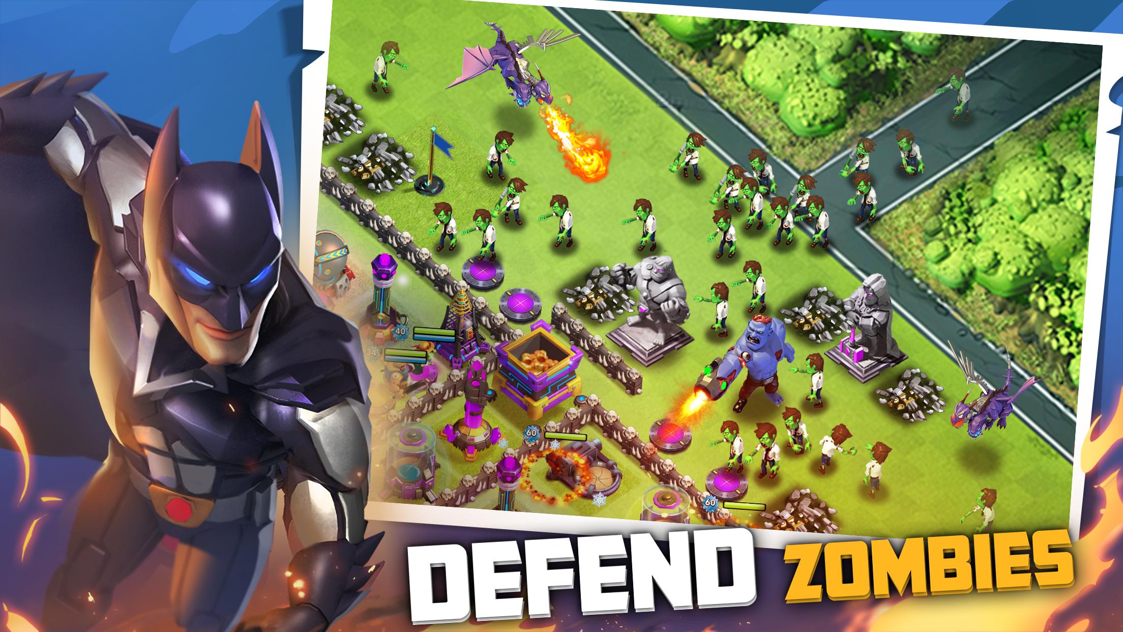 X War Clash Of Zombies For Android Apk Download - new super heroes vs zombies roblox