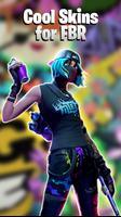 FBR Skins Battle Royale Game الملصق