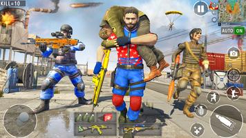 Gun Strike 3D - Shooting Games Cartaz