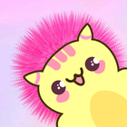 Kawaii Fluffy Merge - Cute Evolution pets أيقونة
