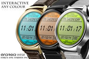 Watch Face Z01 Android Wear ポスター