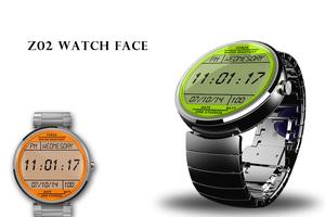 Watch Face Z02 Android Wear स्क्रीनशॉट 3